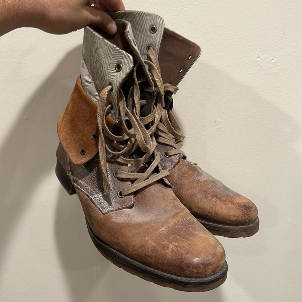 Brown Leather Boots